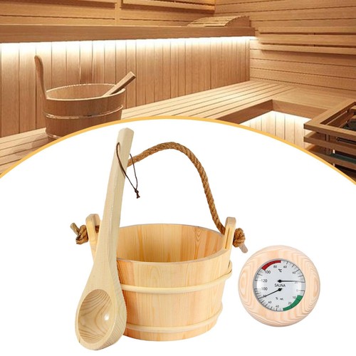 Sauna bucket and ladle set - sauna,