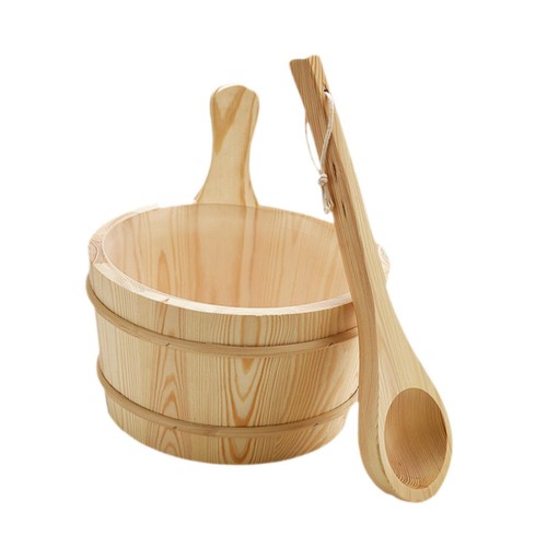 Wood sauna bucket - 4l,