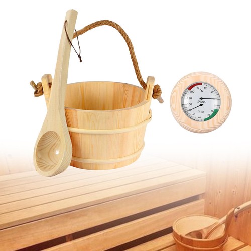 Sauna bucket and ladle set - ladle,