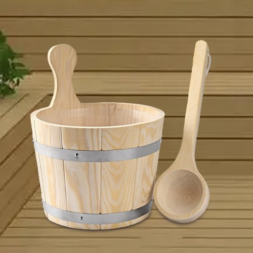 Sauna bucket and - bucket, set