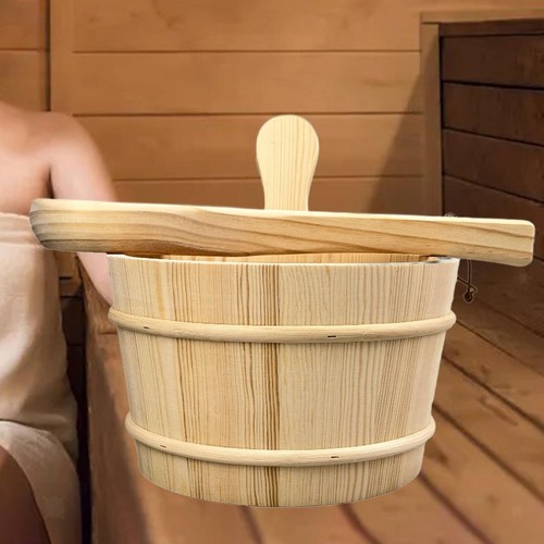 Sauna bucket and ladle - bucket,