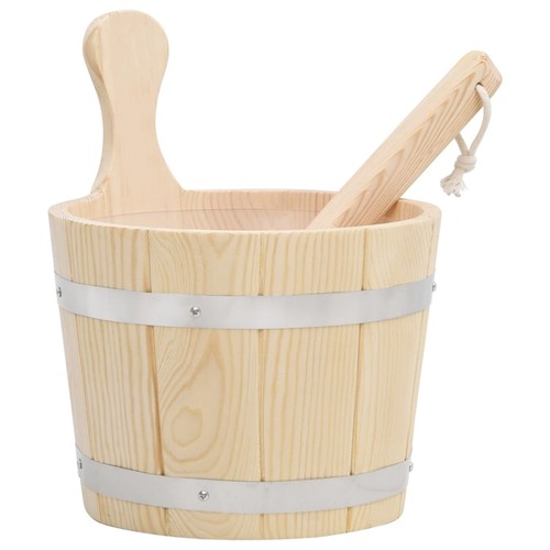 Sauna bucket and - and, set