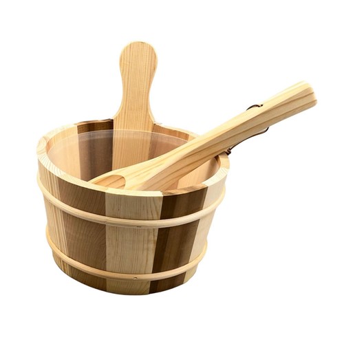Wood sauna bucket and - sauna,
