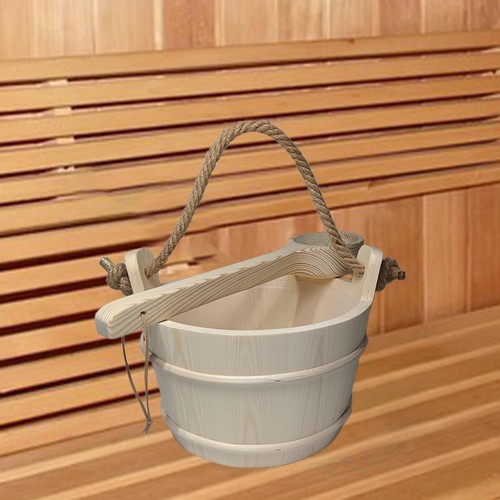 Sauna bucket and ladle - sauna,