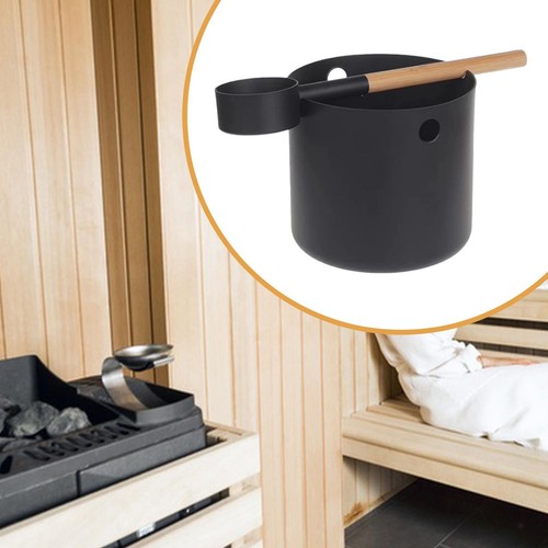 Sauna bucket and ladle set - bucket, 5l