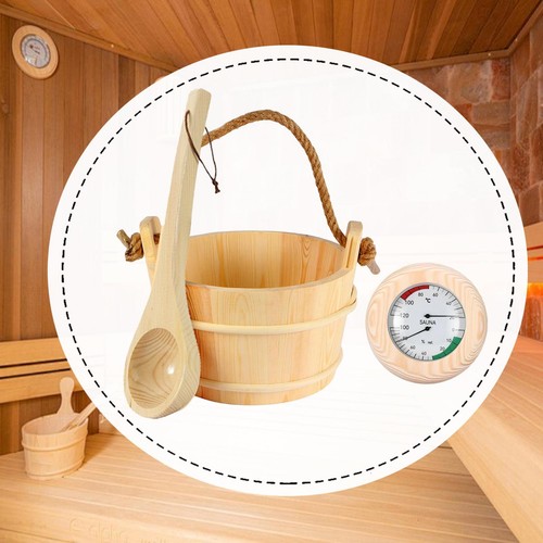 Sauna bucket and ladle - sauna,